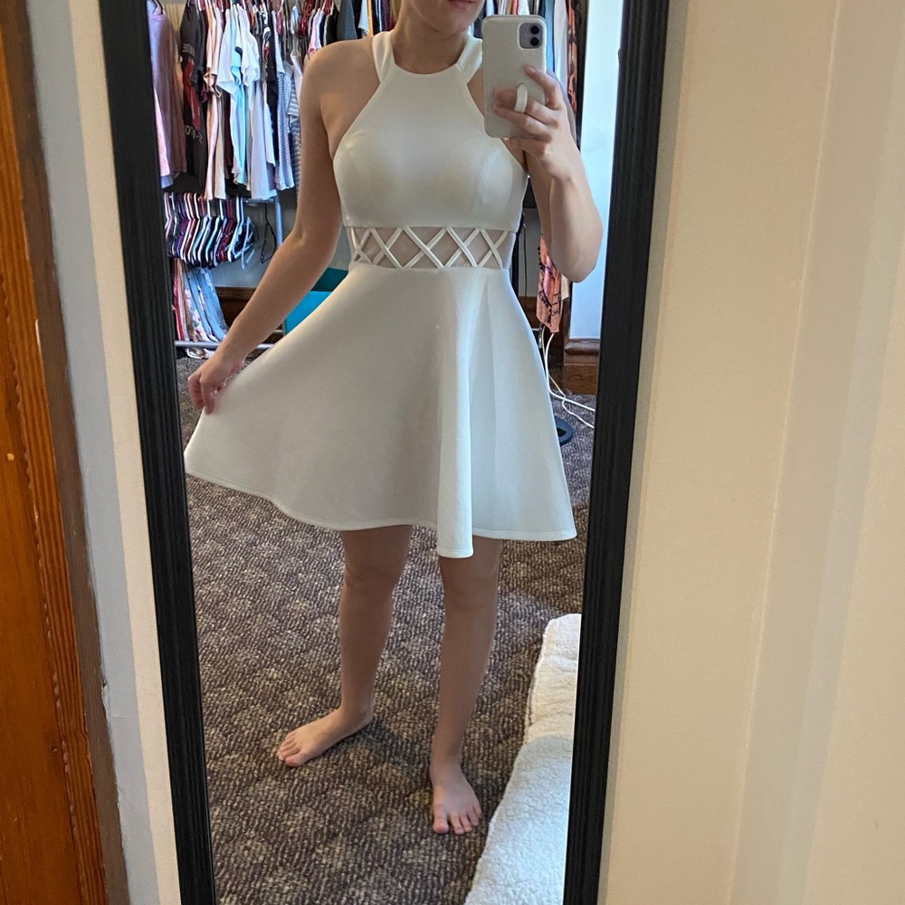 White dress